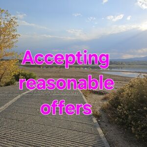 Accepting Reasonable Offers Sign